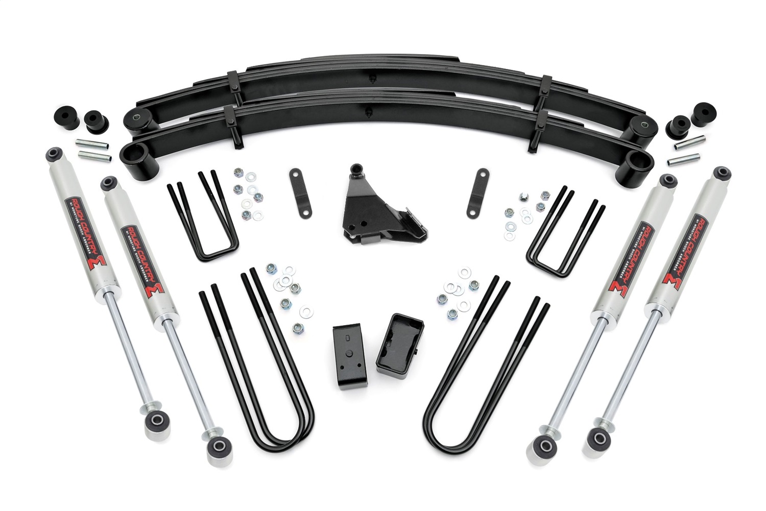 Rough Country 49540 - 4 Inch Lift Kit - Rear Blocks - M1 - Ford F-250/F-350 Super Duty 4WD (99-04) Rough Country 49540 - 4 Inch Lift Kit - Rear Blocks - M1 - Ford F-250/F-350 Super Duty 4WD (99-04)