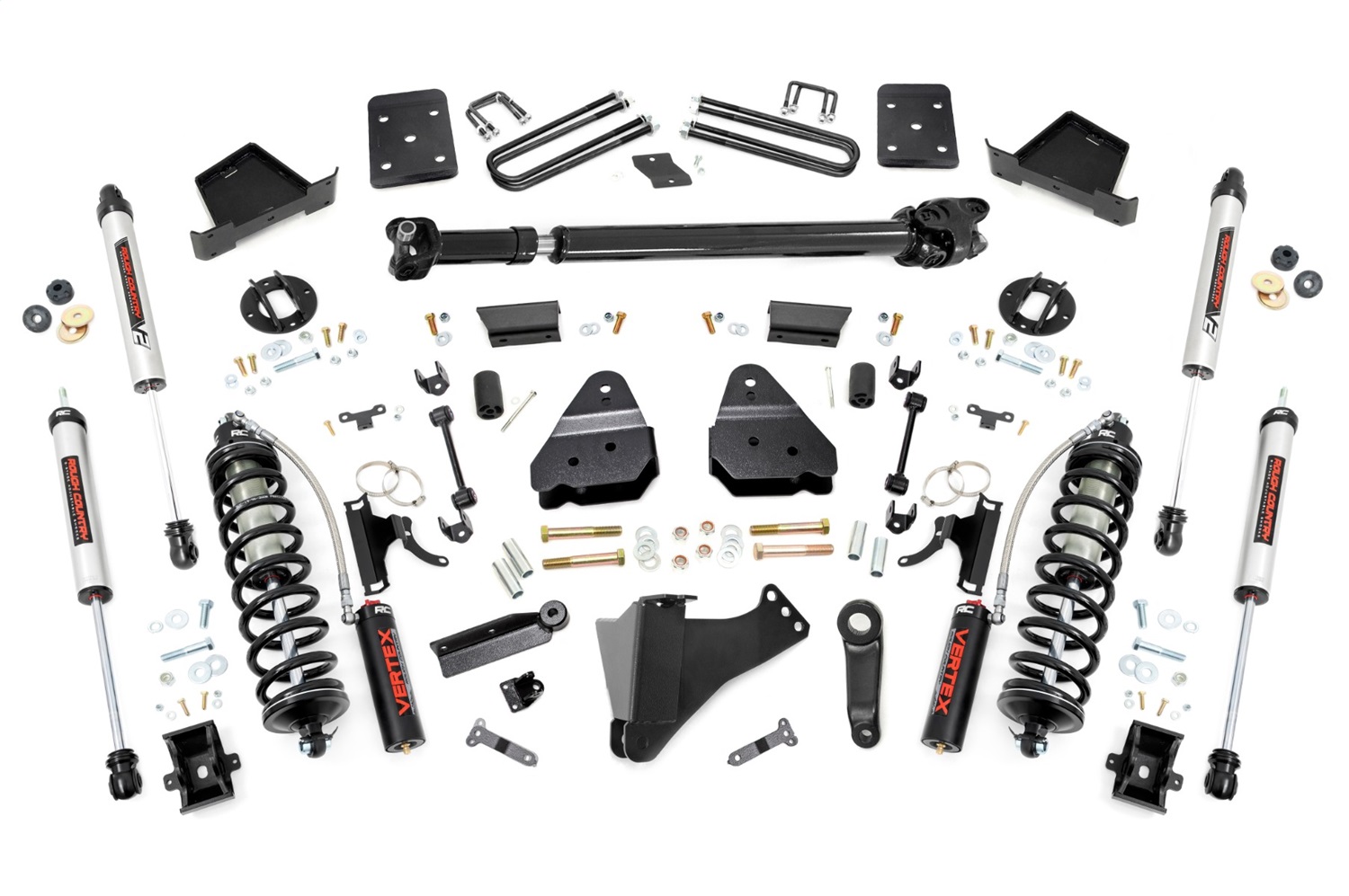 Rough Country 50358 - 6 Inch Lift  - OVLD  - D/S  - C/O V2 - Ford F-250/F-350 Super Duty (17-22)