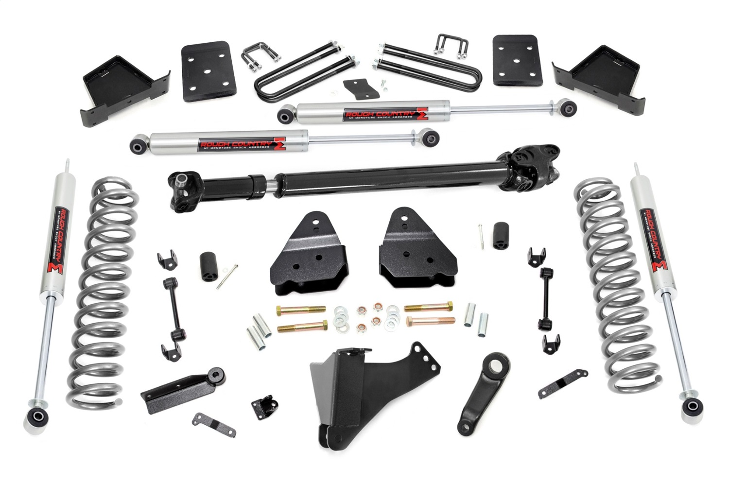 Rough Country 50641 - 4.5 Inch Lift Kit - FR D/S - M1 - Ford F-250/F-350 Super Duty 4WD (2017-2022)