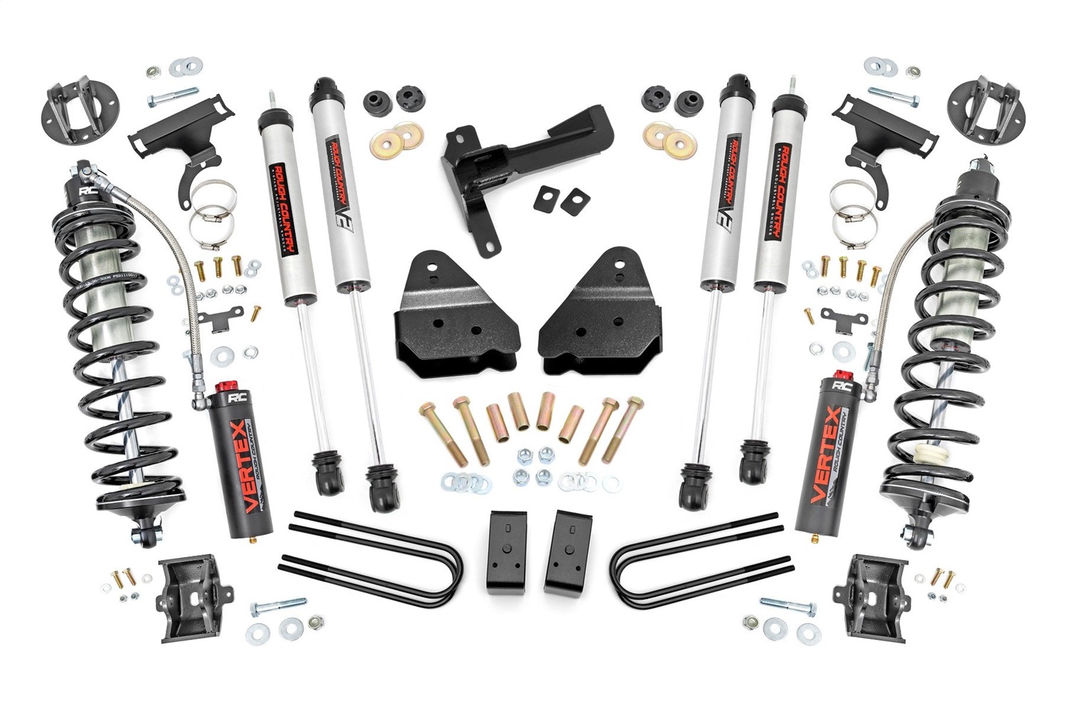 Rough Country 50257 - 3 Inch Lift Kit - Coilover Conversion - Diesel - Ford F-250 Super Duty 4WD (2017-2022)