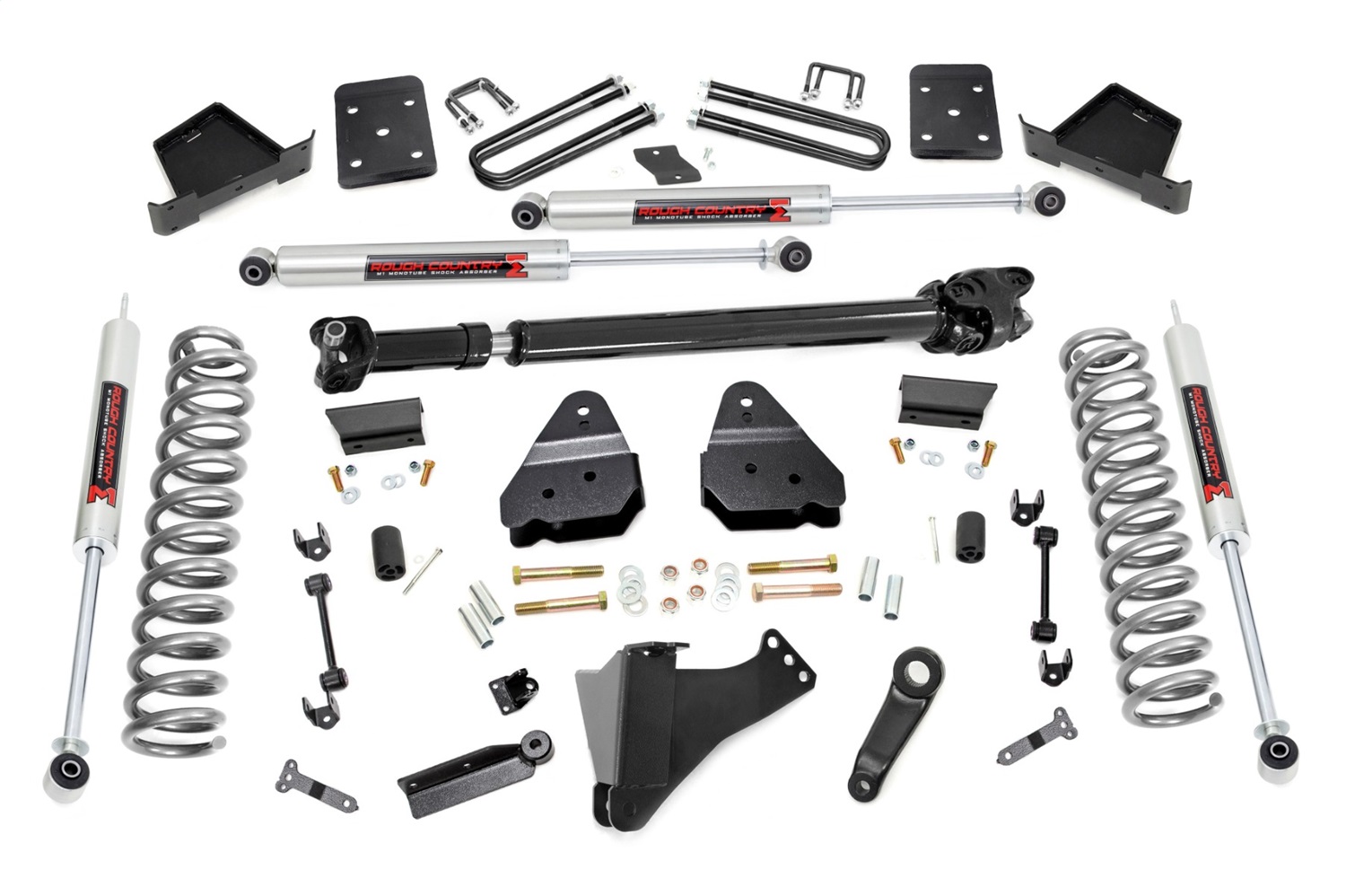 Rough Country 51341 - 6 Inch Lift Kit - No OVLDS - D/S - M1 - Ford F-250/F-350 Super Duty (17-22)