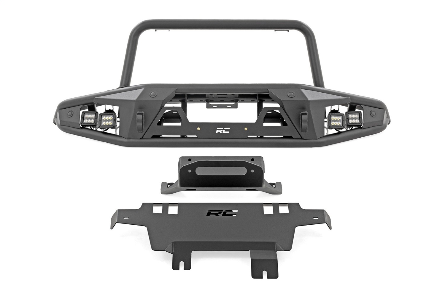 Rough Country 51205 - Front Bumper - Tubular - Ford Bronco 4WD (2021-2024)