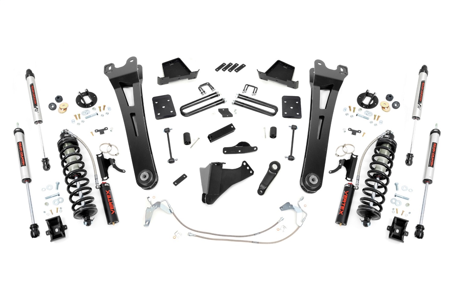 Rough Country 53958 - 6 Inch Lift Kit  - Gas  - Radius Arm  - C/O V2 - Ford F-250/F-350 Super Duty (08-10)