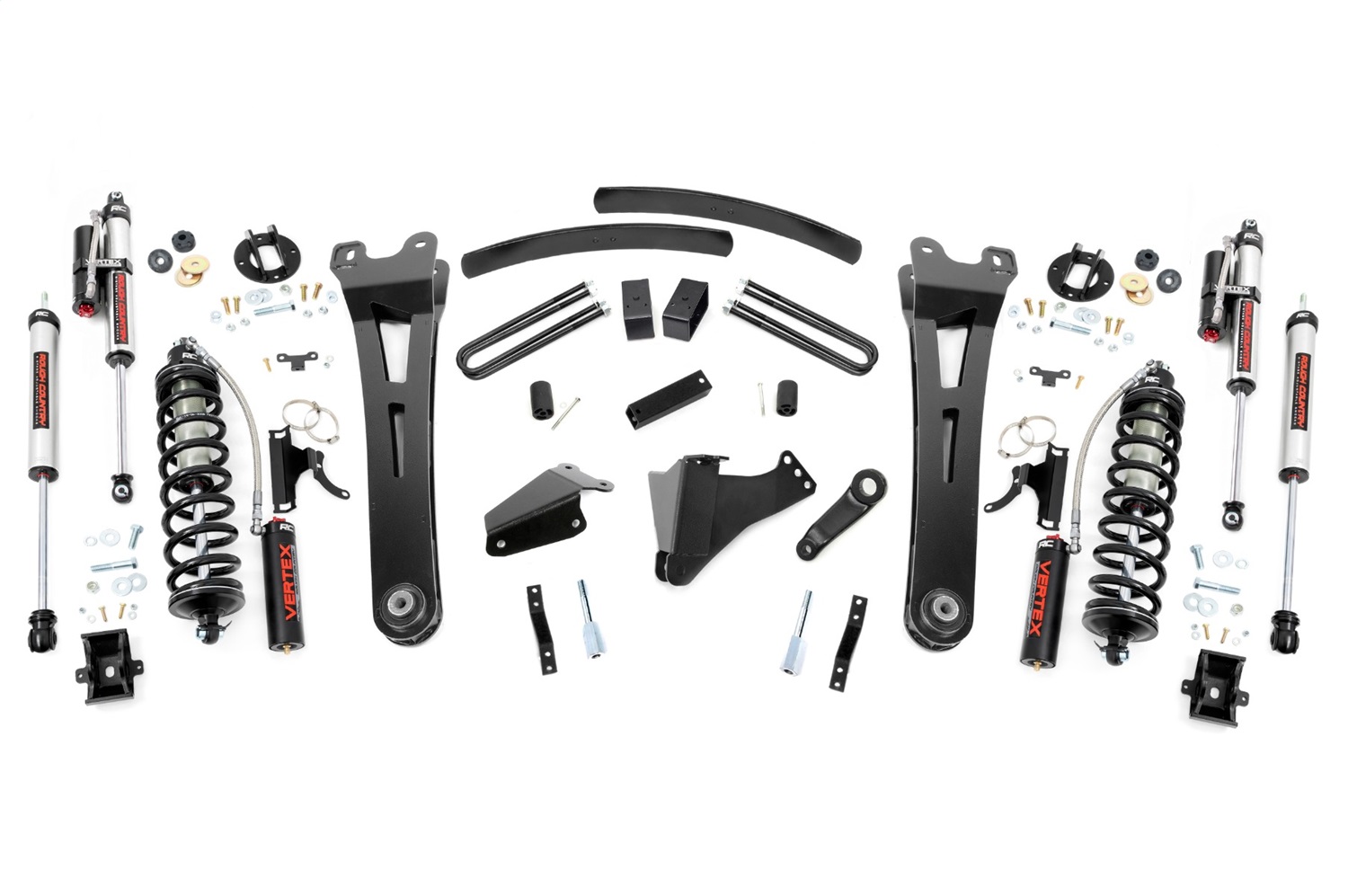 Rough Country 53659 - 6 Inch Lift Kit - Diesel - Radius Arm - C/O Vertex - Ford F-250/F-350 Super Duty (05-07) Rough Country 53659 - 6 Inch Lift Kit - Diesel - Radius Arm - C/O Vertex - Ford F-250/F-350 Super Duty (05-07)