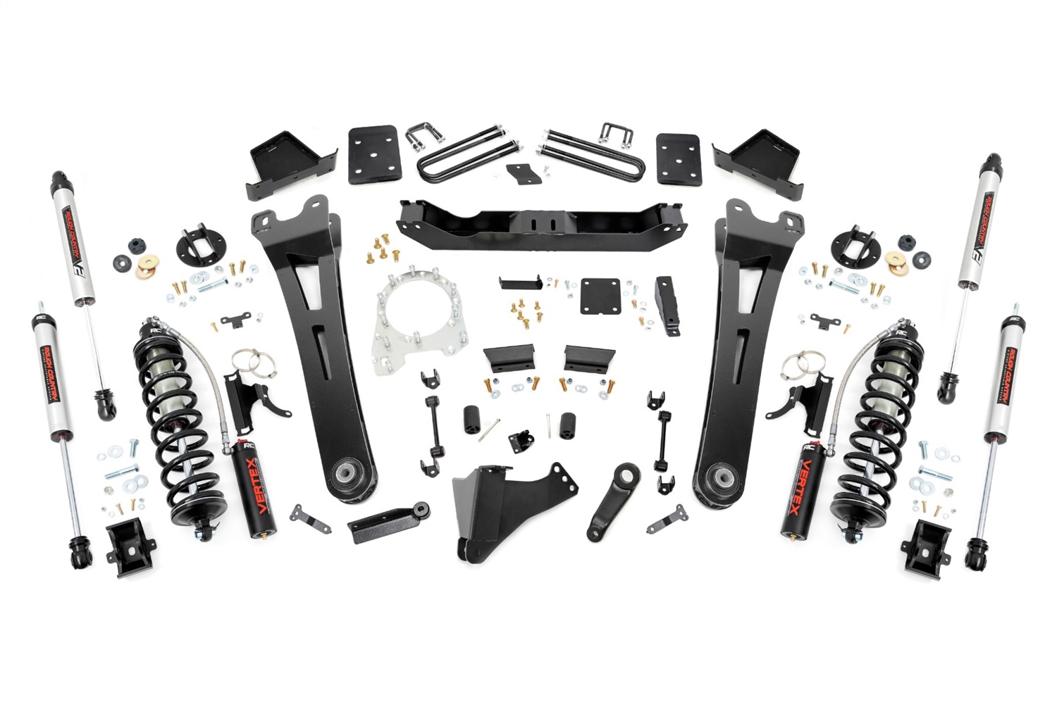 Rough Country 55658 - 6 Inch Lift Kit  - R/A  - No OVLD  - C/O V2 - Ford F-250/F-350 Super Duty (17-22)