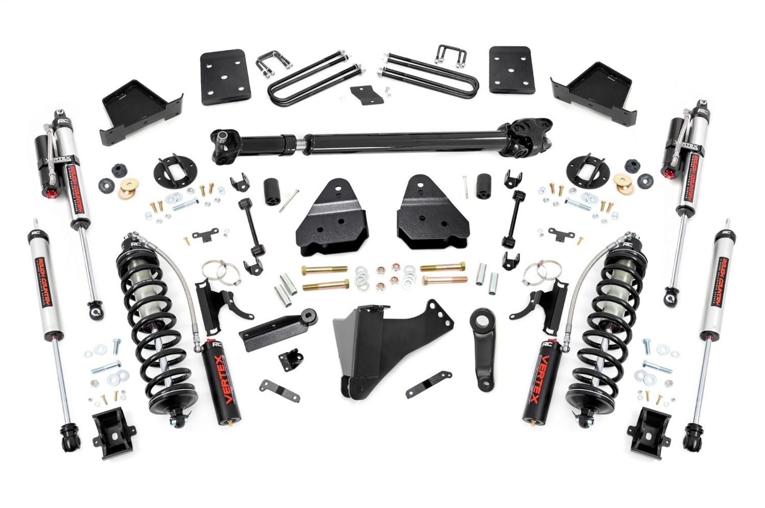 Rough Country 55059 - 4.5 Inch Lift Kit  - D/S  - C/O Vertex - Ford F-250/F-350 Super Duty (17-22)
