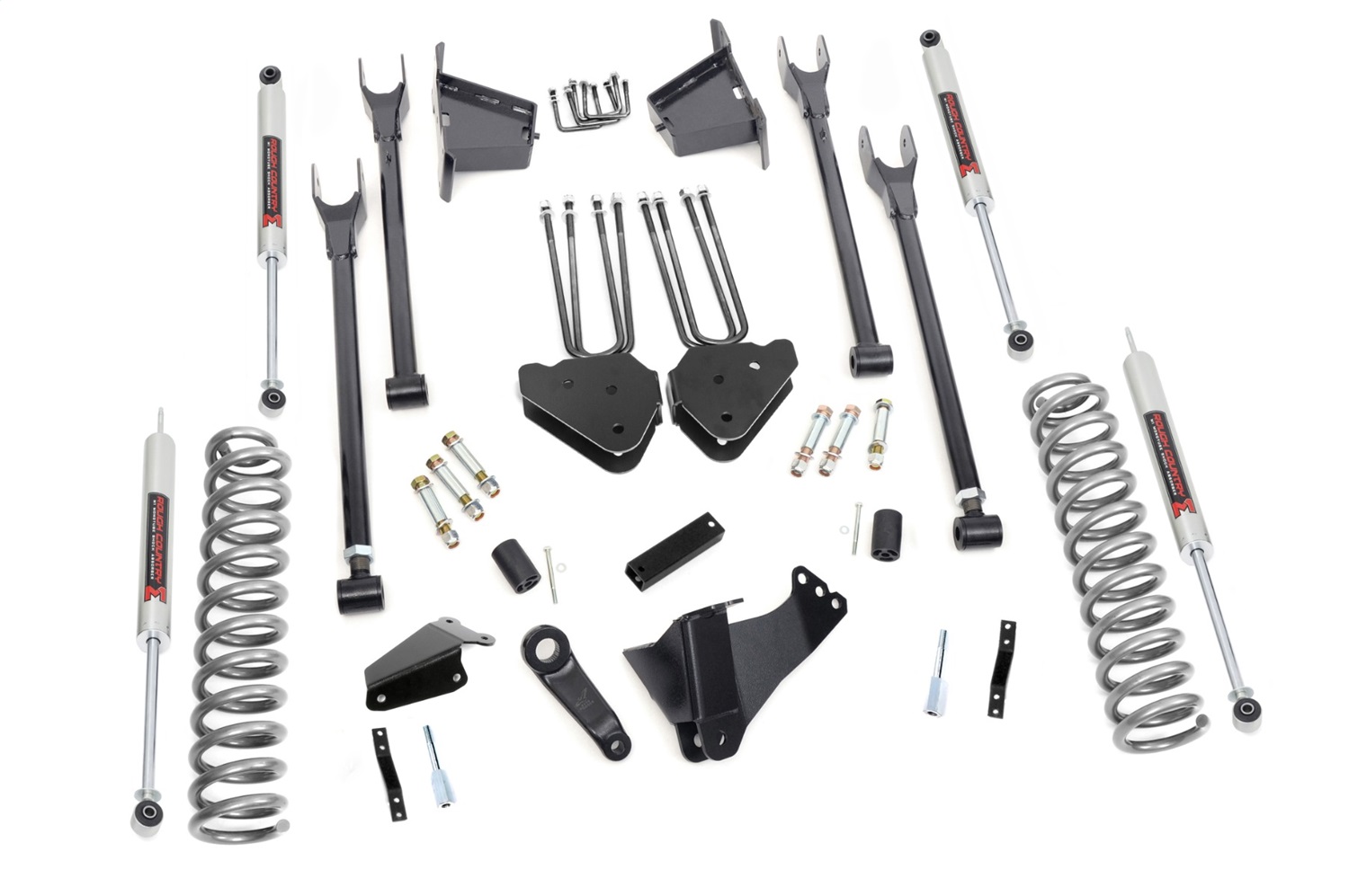 Rough Country 59140 - 8 Inch Lift Kit - 4 Link - RR Blocks - M1 - Ford F-250/F-350 Super Duty (05-07) Rough Country 59140 - 8 Inch Lift Kit - 4 Link - RR Blocks - M1 - Ford F-250/F-350 Super Duty (05-07)