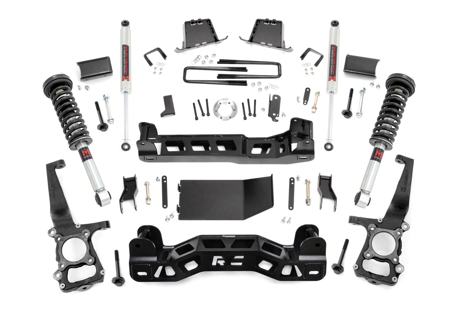 Rough Country 59840 - 6 Inch Lift Kit - M1 Struts/M1 - Ford F-150 4WD (2009-2010)