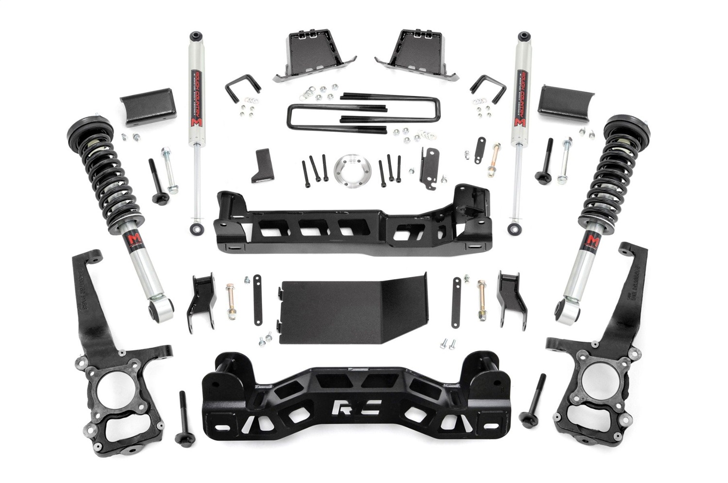 Rough Country 57541 - 6 Inch Lift Kit - M1 Struts/M1 - Ford F-150 4WD (2011-2013)