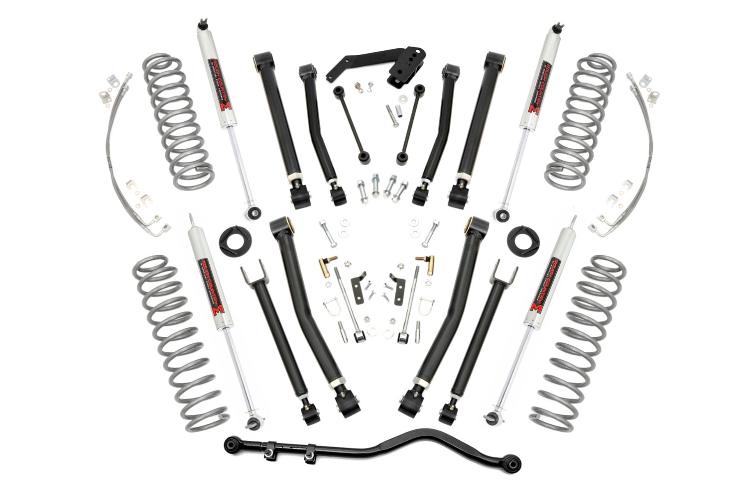 Rough Country 67340 - 4 Inch Lift Kit - X-Series - M1 - Jeep Wrangler JK 4WD (2007-2018)