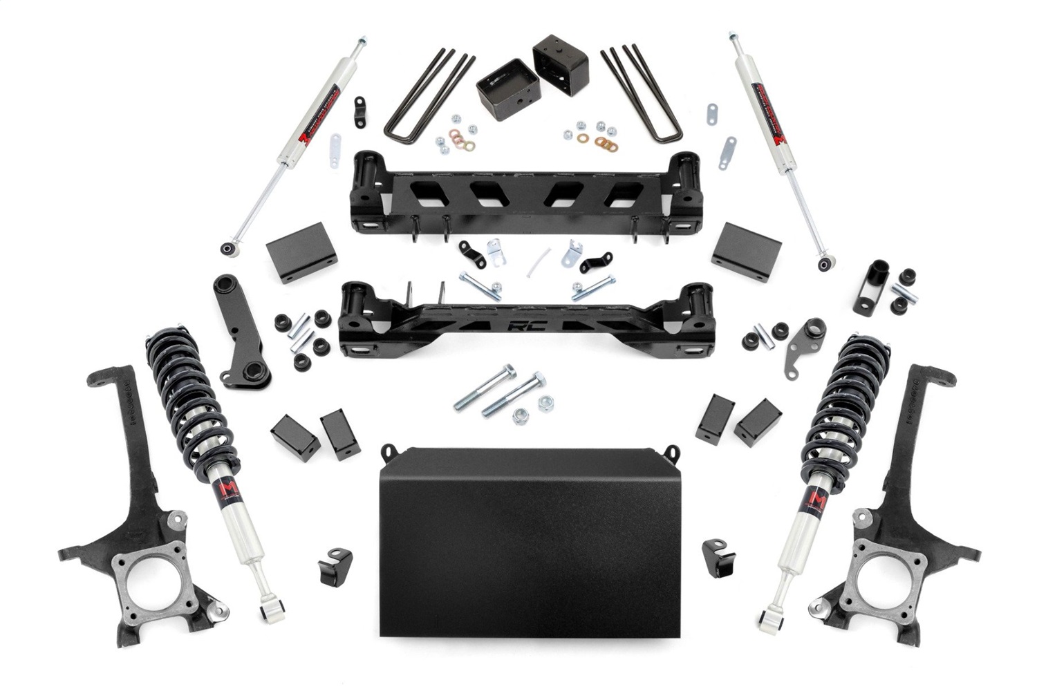 Rough Country 75440 - 6 Inch Lift Kit - M1 Struts/M1 - Toyota Tundra 4WD (2007-2015)