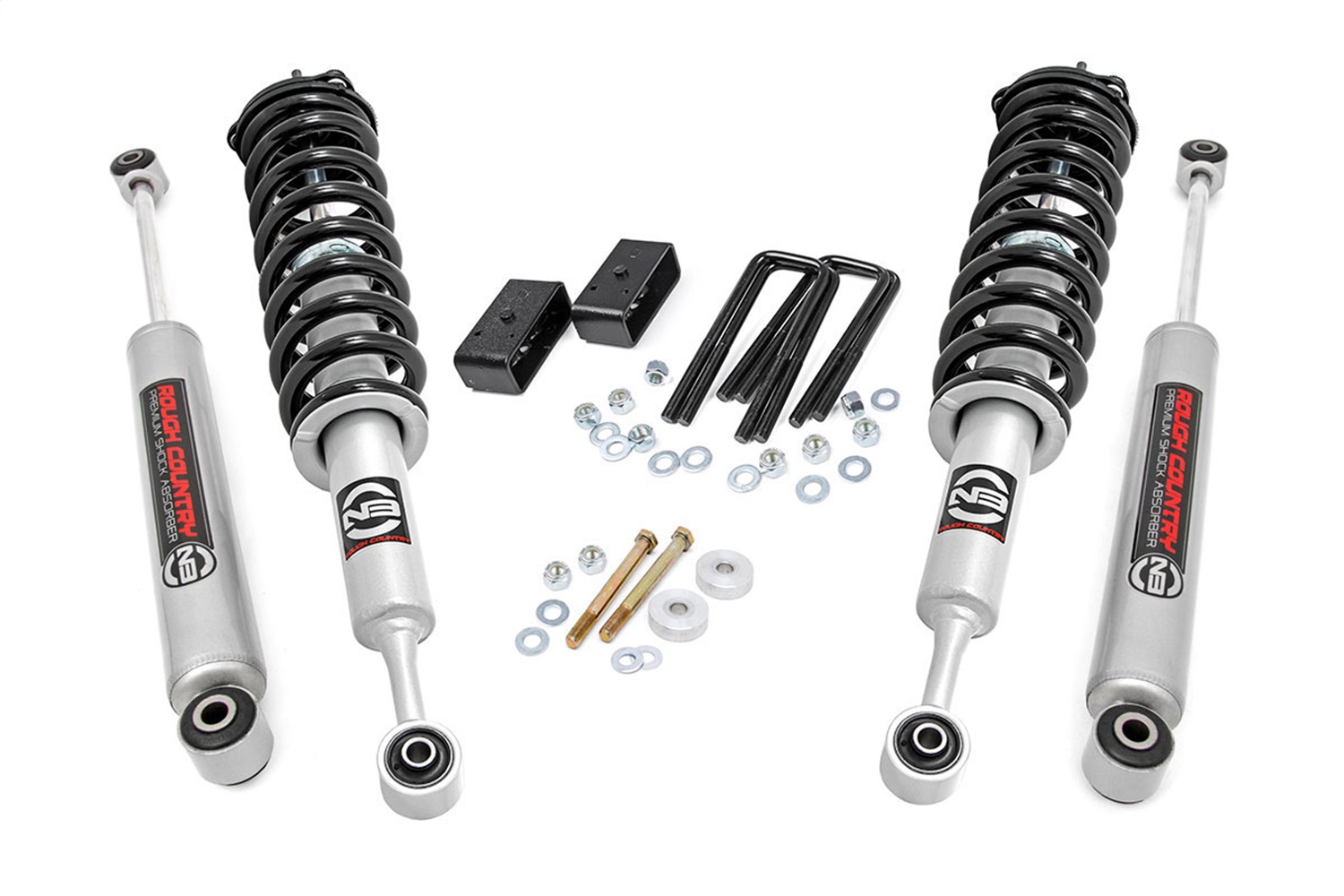 Rough Country 76231 - 2 Inch Lift Kit - Toyota Hilux 4WD (2006-2020)