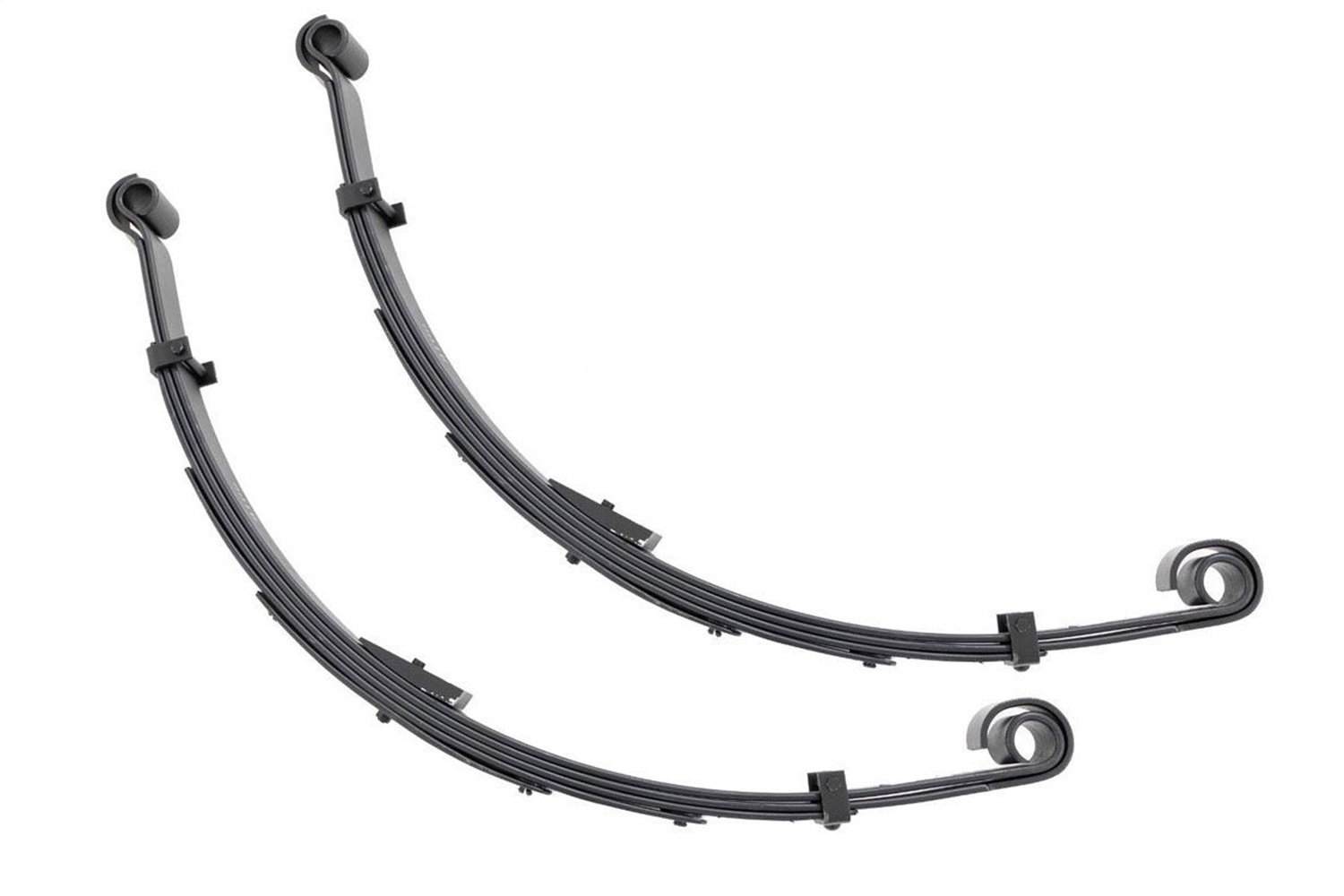 Rough Country 8016KIT - Rear Leaf Springs - 6 inch Lift - Pair - Jeep Wrangler YJ 4WD (1987-1995)
