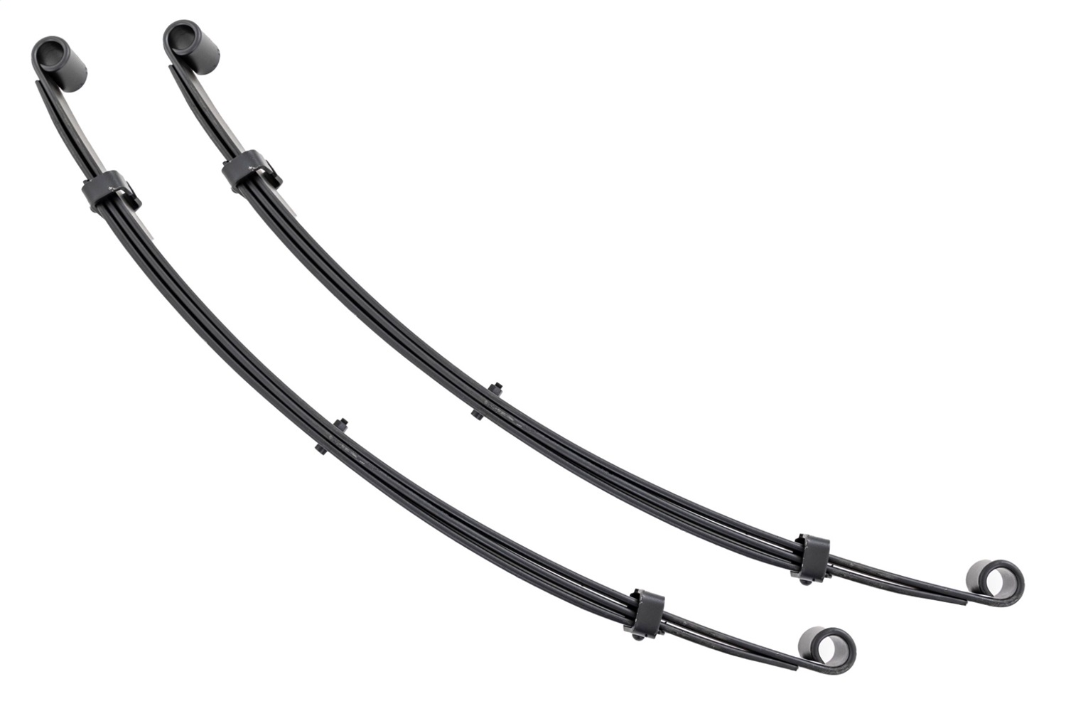 Rough Country 8022KIT - Front Leaf Springs - 3 inch Lift - Pair - Toyota Truck 4WD (1979-1985)