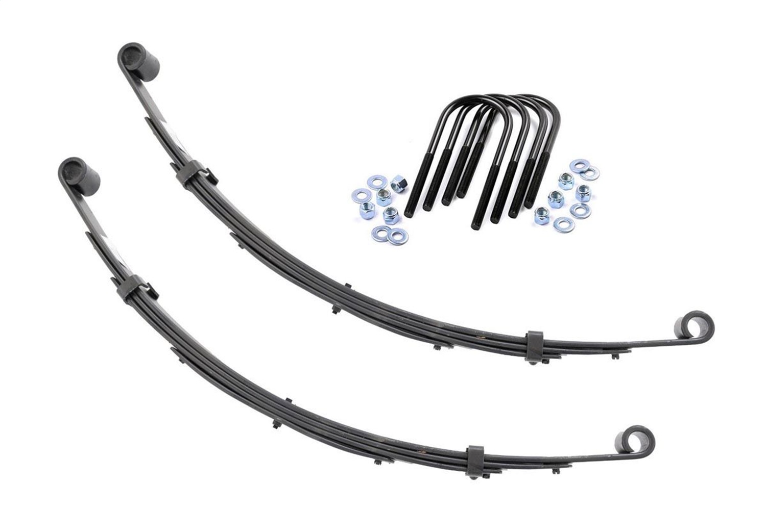 Rough Country 8004KIT - Front Leaf Springs - 3 inch Lift - Pair - Jeep Grand Wagoneer/J10 Truck/J20 Truck/Wagoneer 4WD