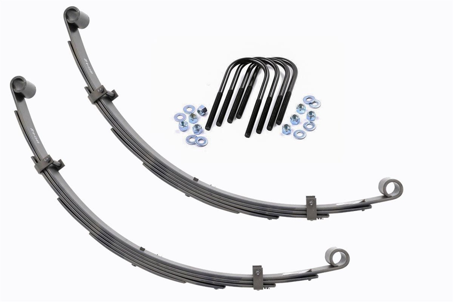 Rough Country 8042KIT - Rear Leaf Springs - 4 inch Lift - Pair - Toyota Land Cruiser FJ40 4WD (1964-1980)