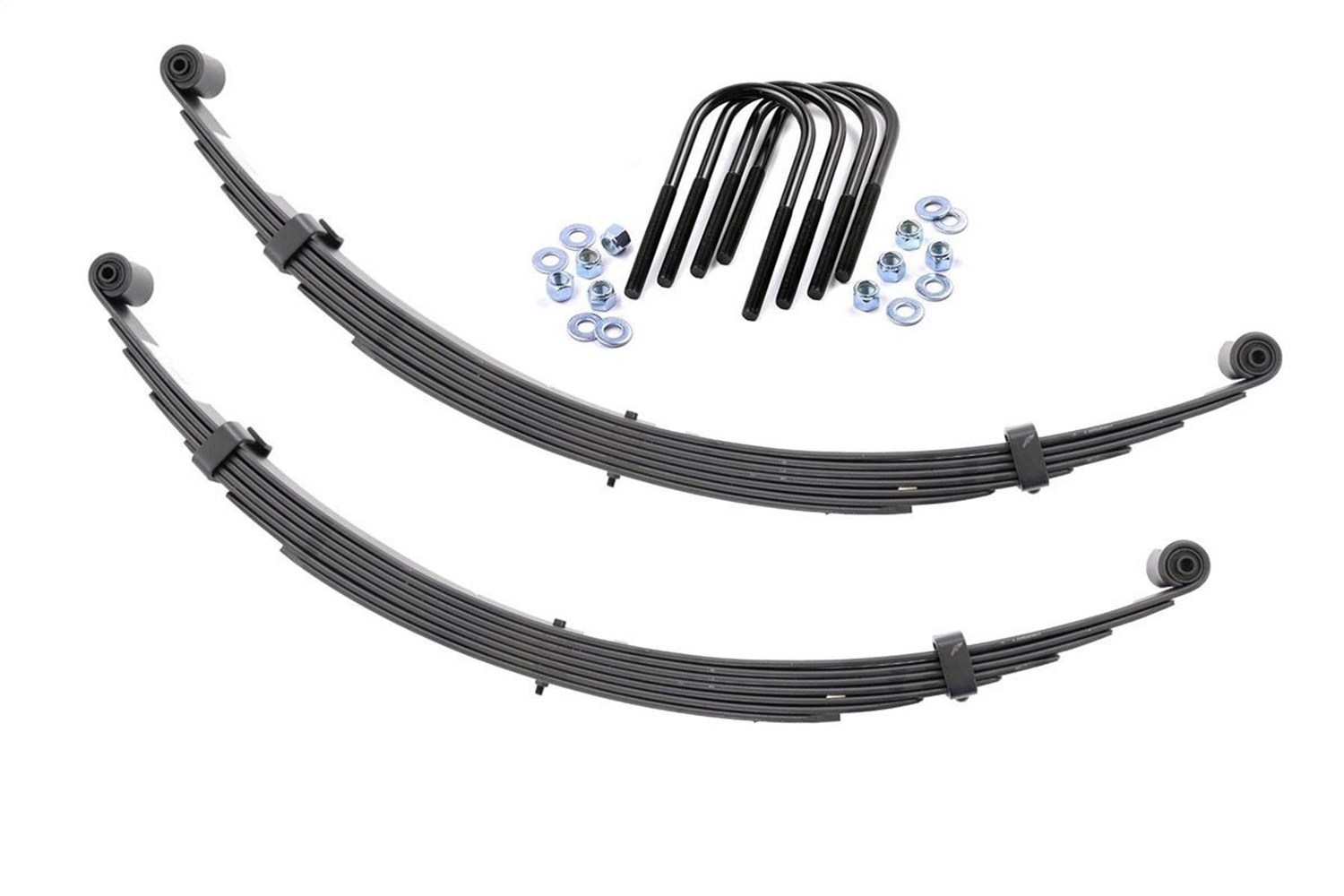 Rough Country 8039KIT - Front Leaf Springs - 2.5 inch Lift - Pair - International Scout II 4WD (71-80)