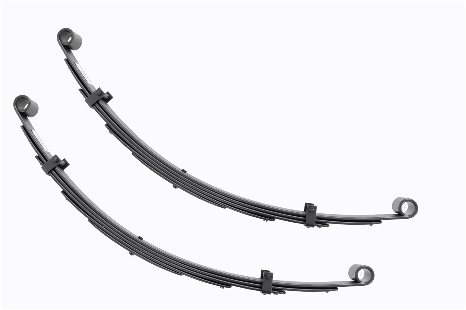 Rough Country 8041KIT - Front Leaf Springs - 4 inch Lift - Pair - Toyota Land Cruiser FJ40 4WD (64-80)