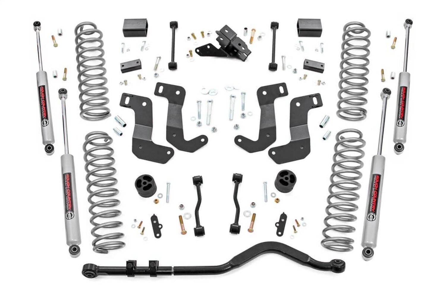 Rough Country 79230 - 3.5 Inch Lift Kit - C/A Drop - 4-Door - Jeep Wrangler JL 4WD (2021-2023) Rough Country 79230 - 3.5 Inch Lift Kit - C/A Drop - 4-Door - Jeep Wrangler JL 4WD (2021-2023)