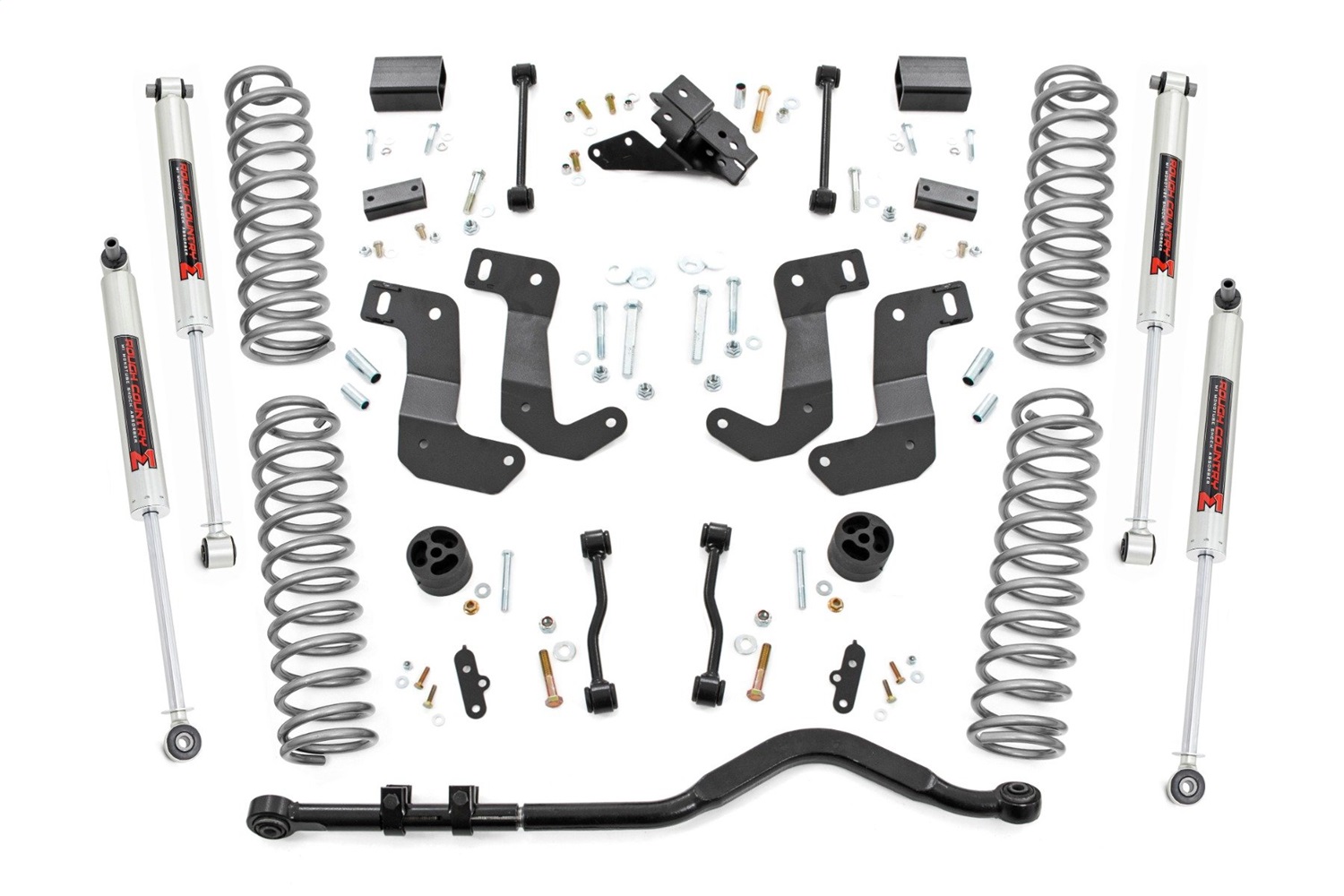 Rough Country 79540 - 3.5 Inch Lift Kit - C/A Drop - Stage 1 - M1 - Jeep Wrangler Unlimited (2024) Rough Country 79540 - 3.5 Inch Lift Kit - C/A Drop - Stage 1 - M1 - Jeep Wrangler Unlimited (2024)