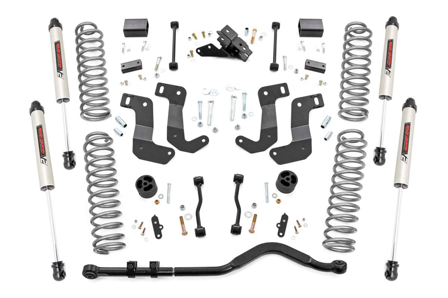 Rough Country 79570 - 3.5 Inch Lift Kit - C/A Drop - Stage 1 - V2 - Jeep Wrangler Unlimited (2024) Rough Country 79570 - 3.5 Inch Lift Kit - C/A Drop - Stage 1 - V2 - Jeep Wrangler Unlimited (2024)