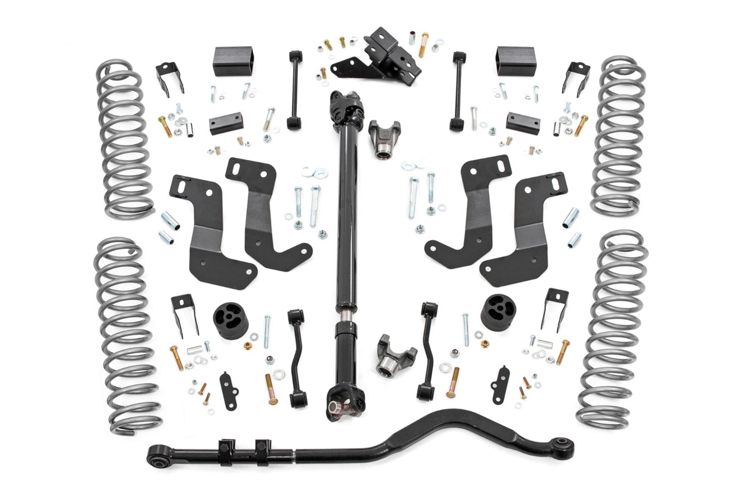 Rough Country 79900 - 3.5 Inch Lift Kit - C/A Drop - 4-Door - 392 - Jeep Wrangler Unlimited (2024) Rough Country 79900 - 3.5 Inch Lift Kit - C/A Drop - 4-Door - 392 - Jeep Wrangler Unlimited (2024)