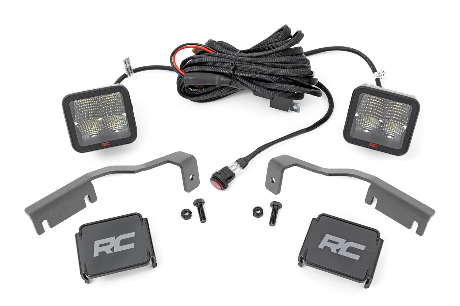 Rough Country 81064 - LED Light Kit - Ditch Mount - 2 inch Spectrum Pair - Spot - Nissan Frontier (22-24) Rough Country 81064 - LED Light Kit - Ditch Mount - 2 inch Spectrum Pair - Spot - Nissan Frontier (22-24)