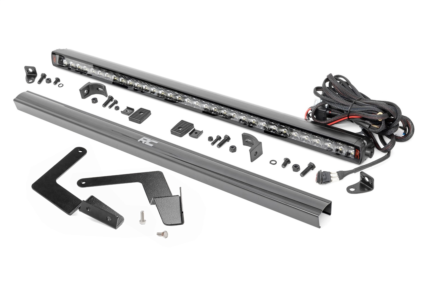 Rough Country 80668 - LED Light Kit - Lower Grille Mount - 30 inch Spectrum Single Row - Toyota Tacoma (16-23) Rough Country 80668 - LED Light Kit - Lower Grille Mount - 30 inch Spectrum Single Row - Toyota Tacoma (16-23)