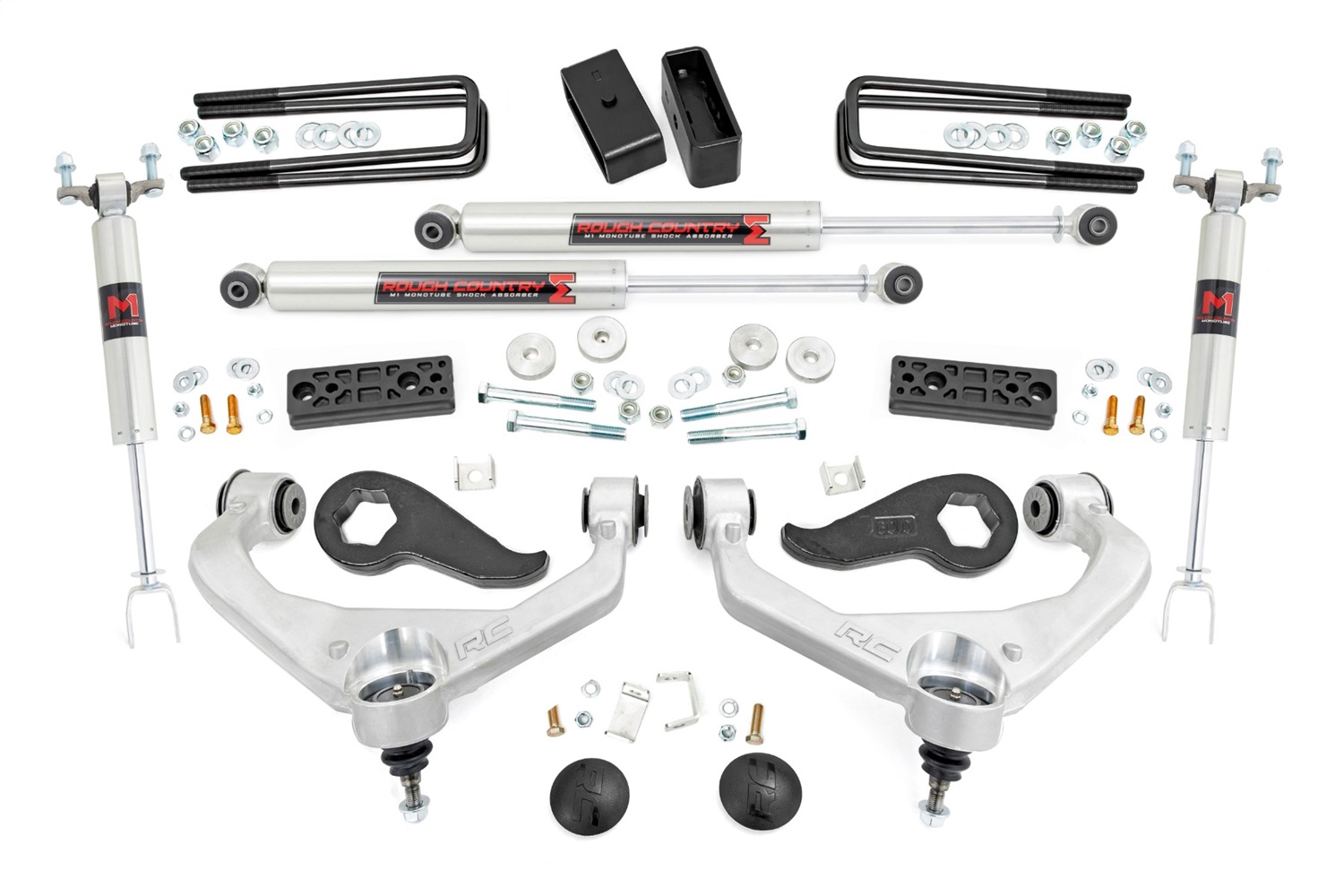 Rough Country 95640 - 3 Inch Lift Kit - UCAs - M1 - Chevy/GMC Sierra 3500 HD/Silverado 3500 HD (20-24) Rough Country 95640 - 3 Inch Lift Kit - UCAs - M1 - Chevy/GMC Sierra 3500 HD/Silverado 3500 HD (20-24)