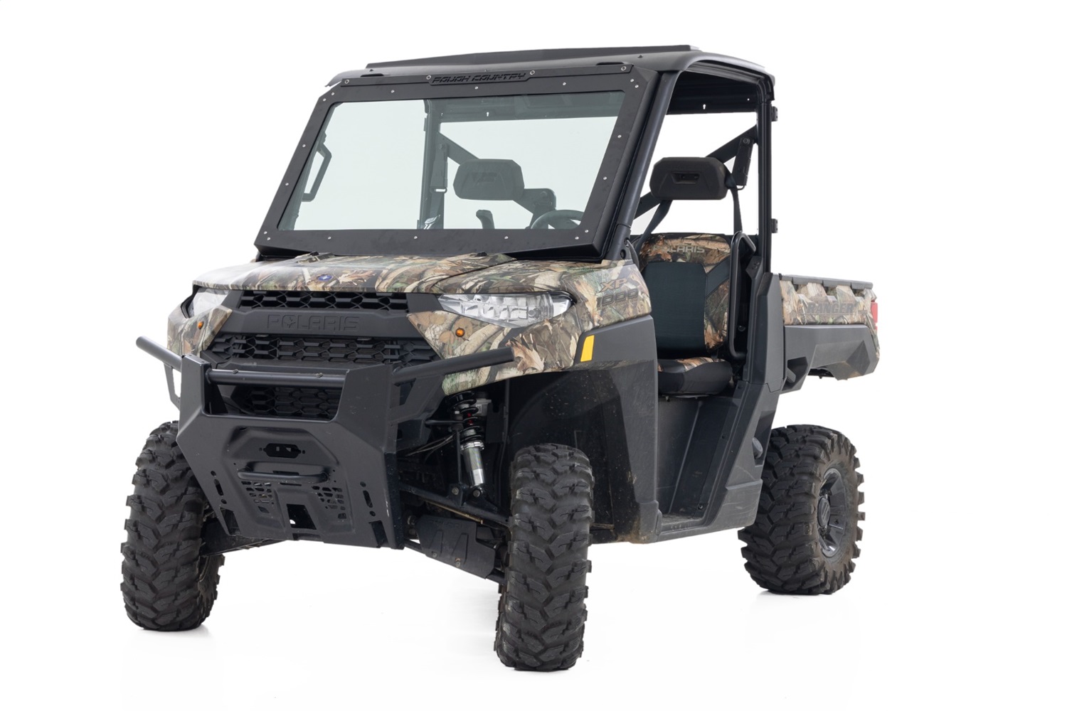 Rough Country 98317221 - Electric Tilt Windshield - Glass - Polaris Ranger 1000/Ranger XP 1000