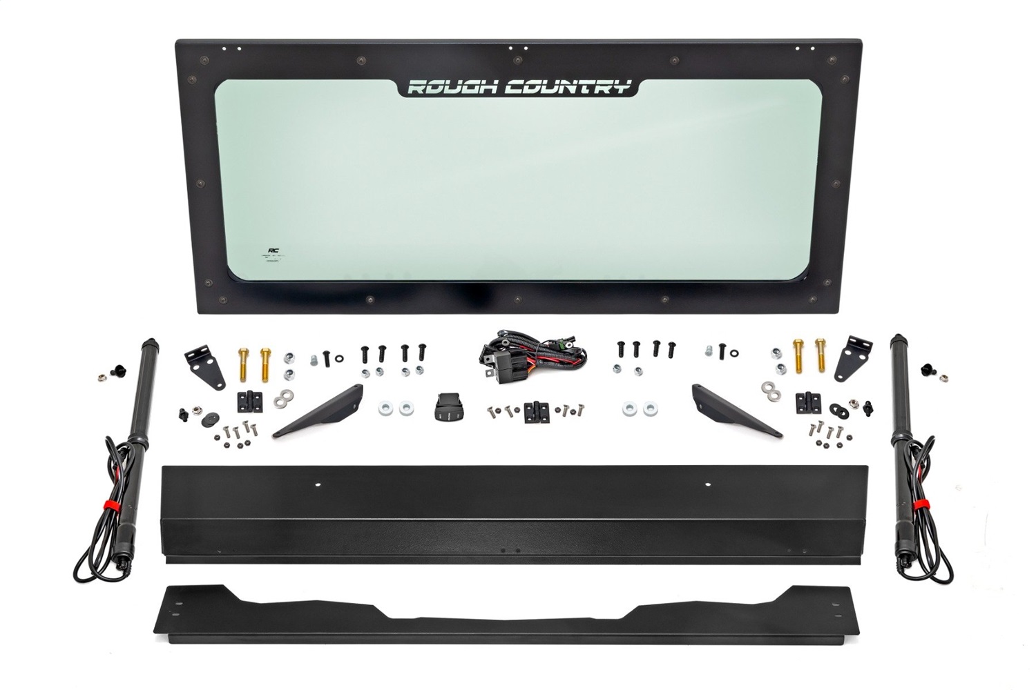 Rough Country 98316222 - Electric Tilt Windshield - Glass - Honda Pioneer 1000/1000-5 Rough Country 98316222 - Electric Tilt Windshield - Glass - Honda Pioneer 1000/1000-5