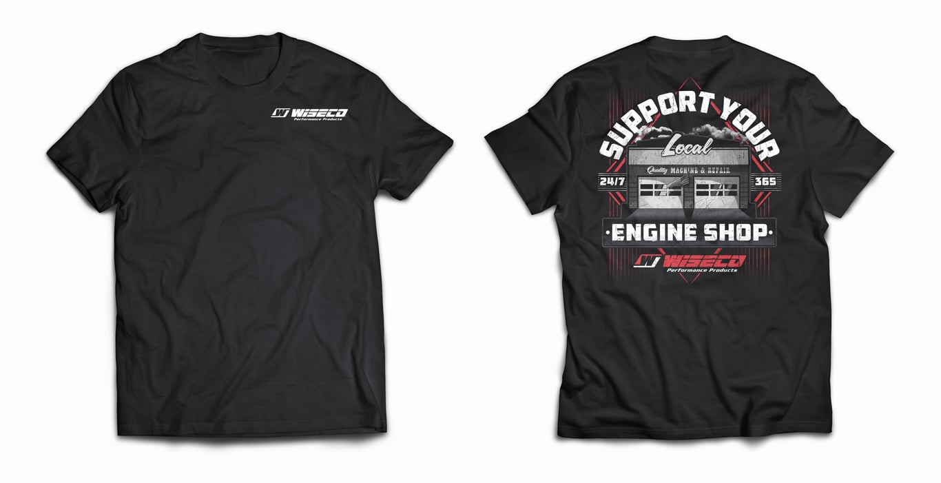 Wiseco W9006XXXL - Support Your Local Engine Shop, 3X-Large Wiseco W9006XXXL - Support Your Local Engine Shop, 3X-Large
