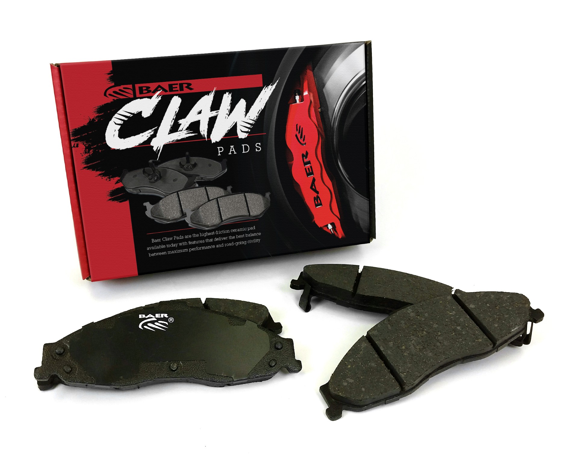 Baer Brakes D2383 - Claw Brake Pads, Rear Baer Brakes D2383 - Claw Brake Pads, Rear