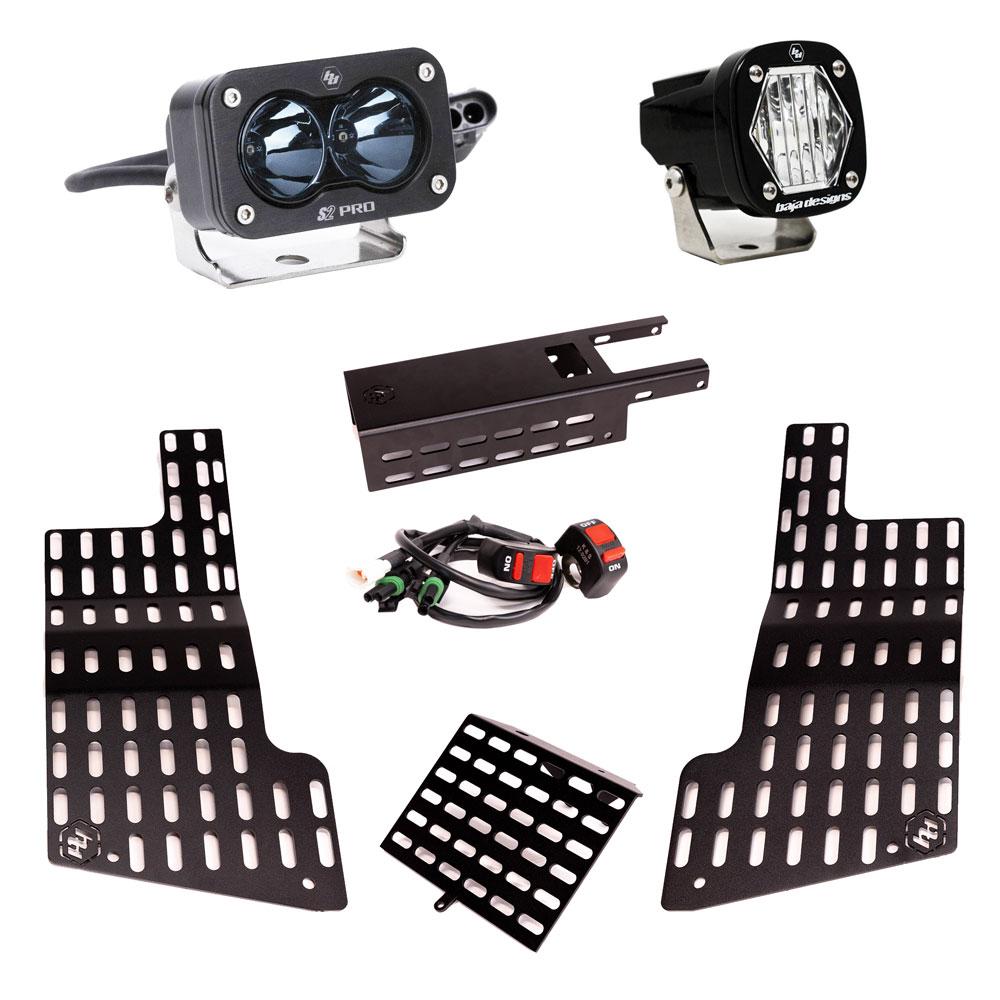 Baja Designs 448260 - Sur-Ron S2 Pro IR /S1 White Headlight Kit (Multi Pattern 850nm Clear/IR) For 18-24 Sur-ron Light Bee X Baja Designs 448260 - Sur-Ron S2 Pro IR /S1 White Headlight Kit (Multi Pattern 850nm Clear/IR) For 18-24 Sur-ron Light Bee X