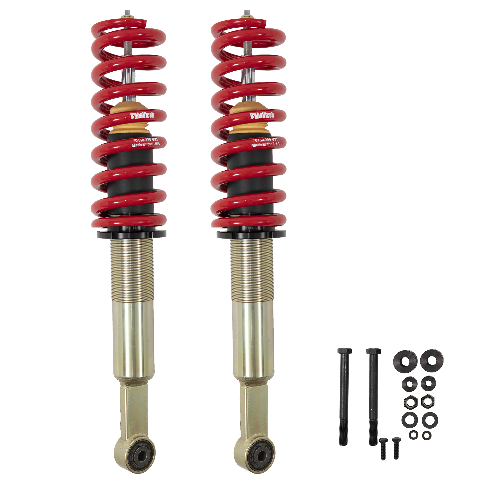 Belltech 154302HK - LIFT KIT 0.5in.- 3in. Lift Kit Inc. Trail Performance Coilovers Only 2016-2020 Toyota Tacoma 4wd (All Cabs) (Exc. TRD) 0.5-3in. Lift Belltech 154302HK - LIFT KIT 0.5in.- 3in. Lift Kit Inc. Trail Performance Coilovers Only 2016-2020 Toyota Tacoma 4wd (All Cabs) (Exc. TRD) 0.5-3in. Lift