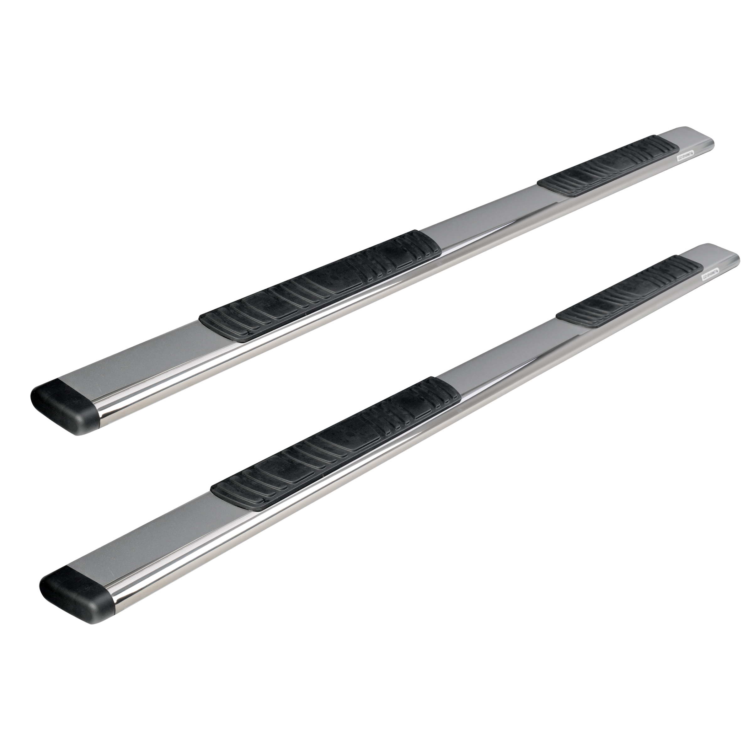 Big Country 395368806 - Truck Accessories  - 5" WIDESIDER Platinum Side Bars With Mounting Bracket Kit - Polished Stainless Steel