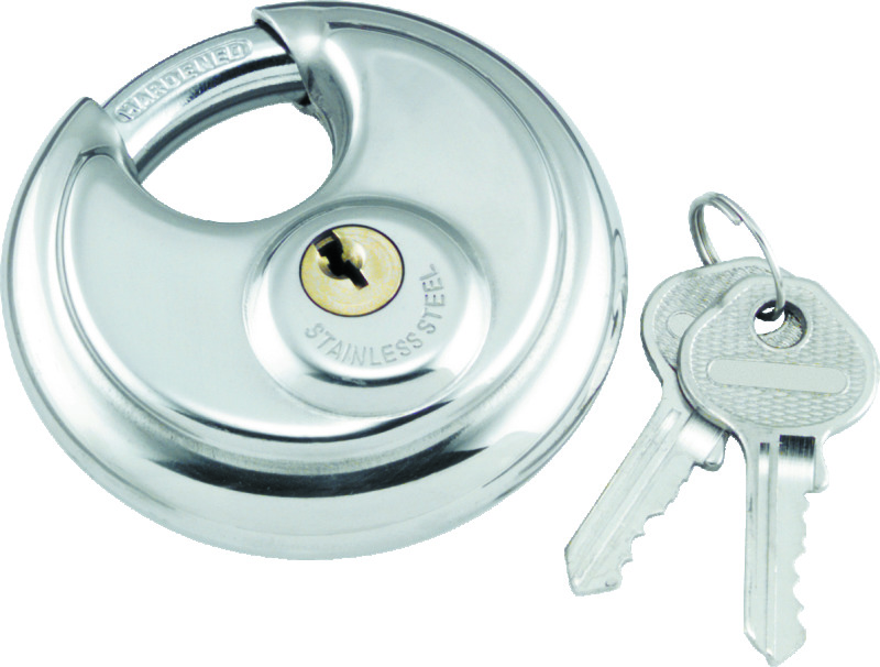 BikeMaster 132201 - Bully Lock Disc Bolt Lock Small - Stainless