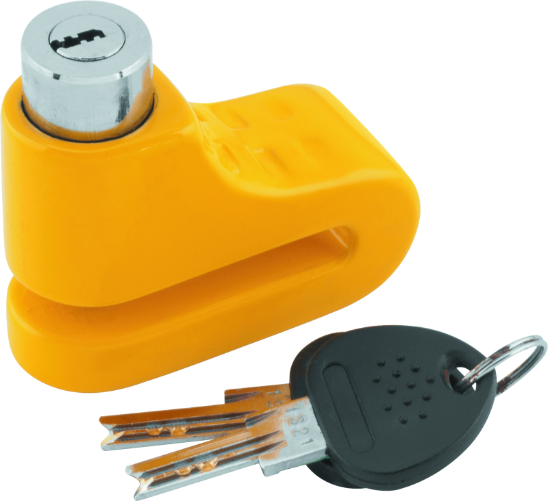 BikeMaster 132247 - Bully Lock Disc Lock 5.5mm - Yellow