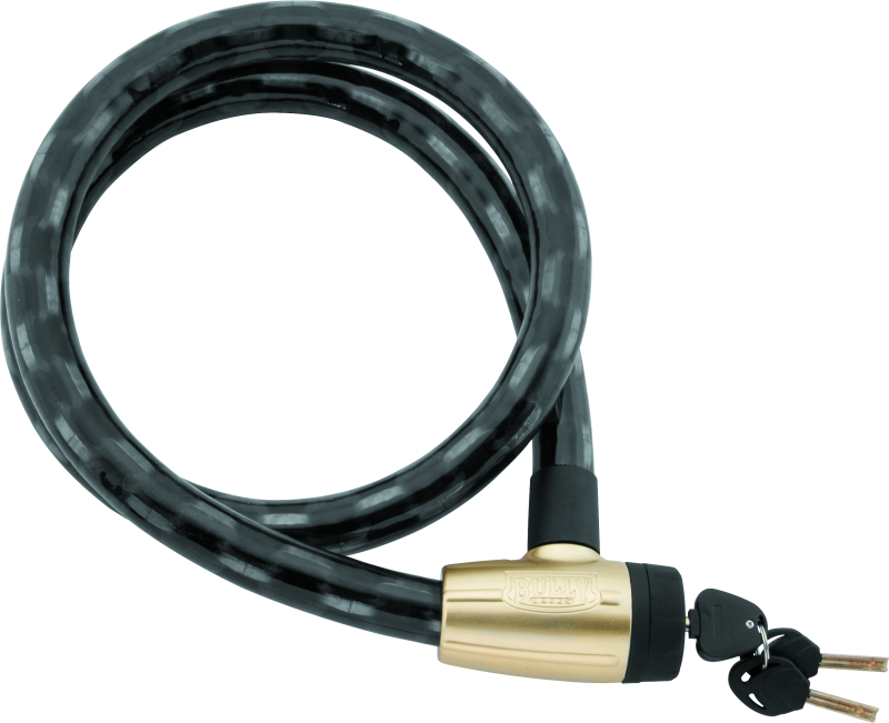 BikeMaster 132235 - Bully Lock Heavy Duty 5.5 Chain PVC Coated Integrated Lock