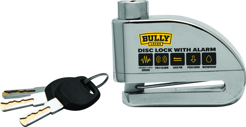 BikeMaster 132221 - Bully Lock Disc Alarm - 6mm