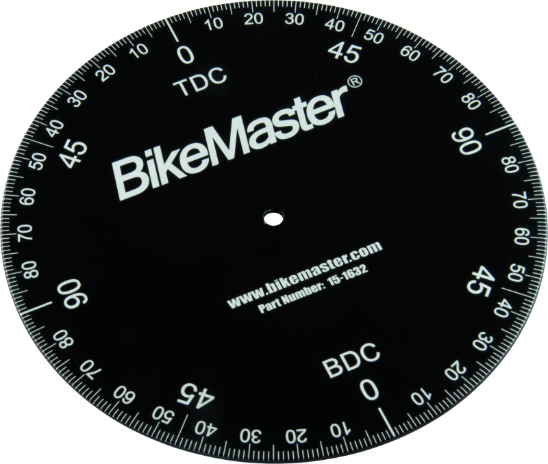 BikeMaster 151639 - Timing Degree Wheel Aluminum BikeMaster 151639 - Timing Degree Wheel Aluminum