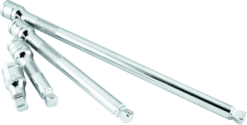 BikeMaster 151536 - 4-pc 3/8in Wobble Extension Bar Set