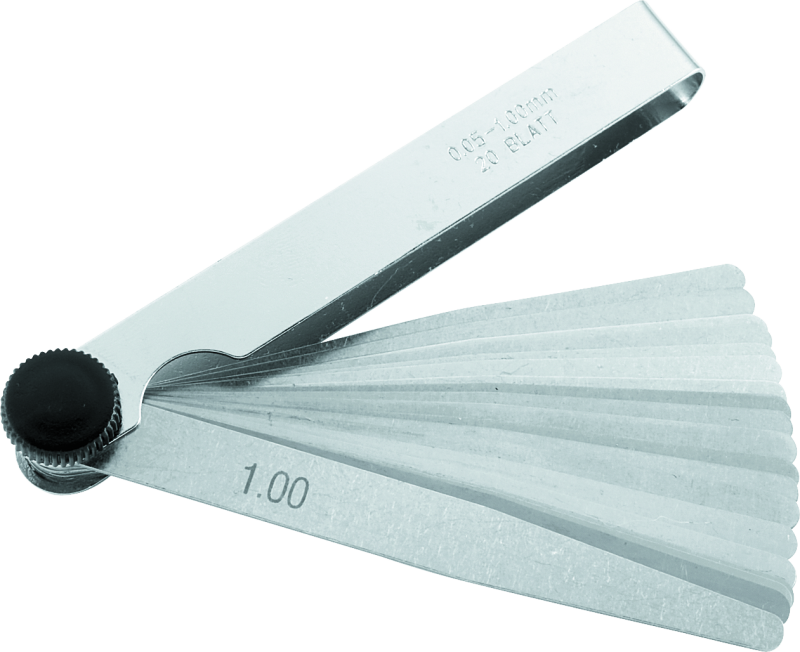 BikeMaster 151526 - 20-Blade Metric Feeler Gauge Set (Pack of 3)