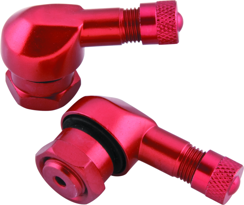 BikeMaster 151791 - Valve Stem 2/Piece pack red