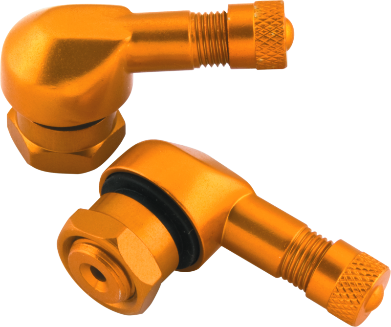 BikeMaster 151787 - Valve Stem 2/Piece Pack Gold