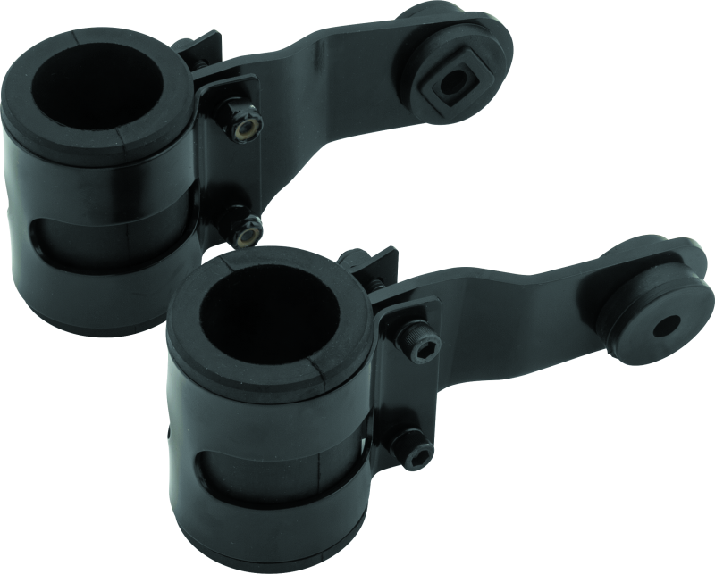 BikeMaster 152415 - 35mm Headlight Brackets - Black