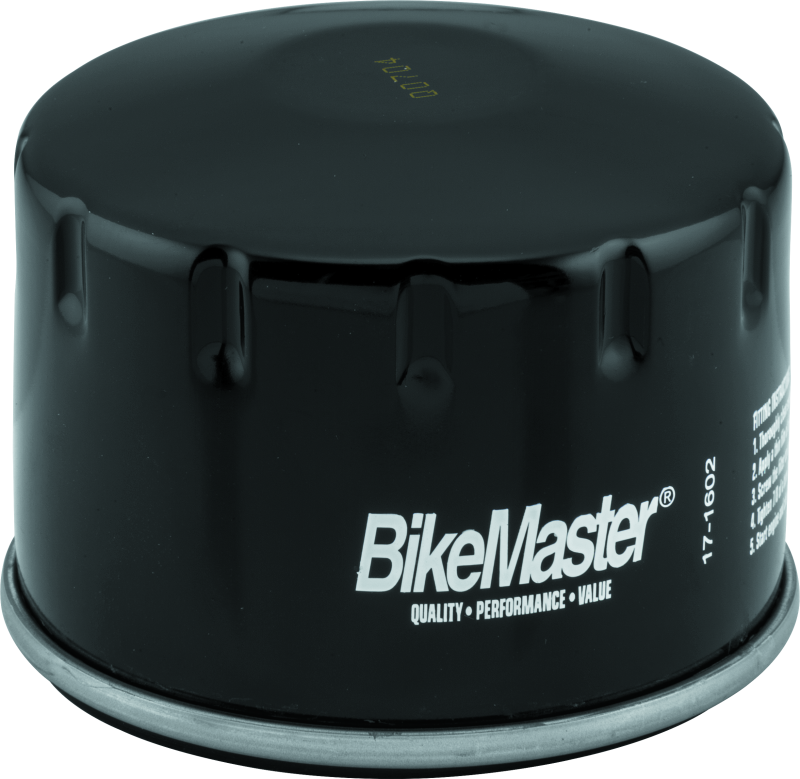 BikeMaster 171602 - BMW BM-164 Oil Filter - Black