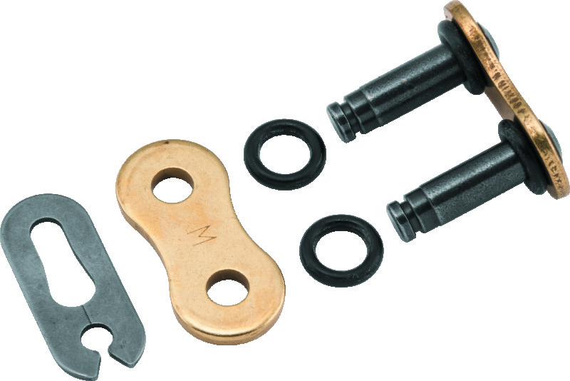 BikeMaster 197250 - 520 BMOR O-Ring Clip Link - Gold BikeMaster 197250 - 520 BMOR O-Ring Clip Link - Gold