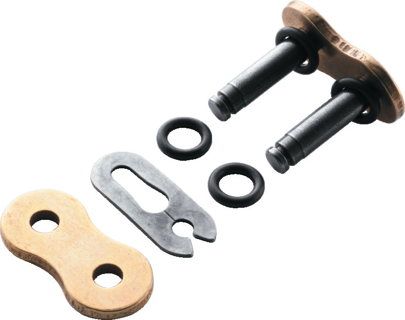 BikeMaster 197305 - 530 BMOR O-Ring Clip Link - Gold BikeMaster 197305 - 530 BMOR O-Ring Clip Link - Gold