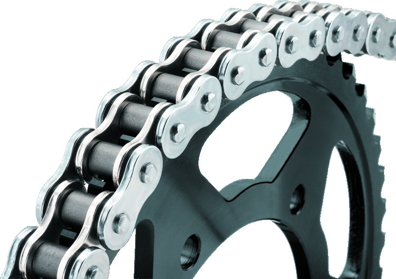 BikeMaster 197385 - 530x130 BMXR X-Ring Chain - Chrome/Chrome